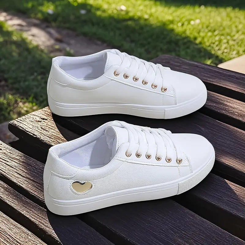 White Women's Casual Shoe