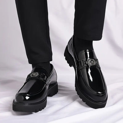 Black Johnny D's Men's Shoe
