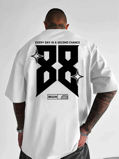 White FUTURE Men's T-Shirt