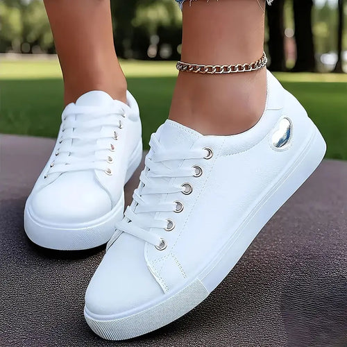 White Women's Casual Shoe