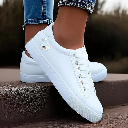 White Women's Casual Shoe